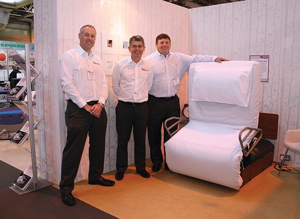 ... SIT-TO-LYINGâ€™ FREEDOM RISE BED AND OPTIONS SCHEME AT NAIDEX NATIONAL